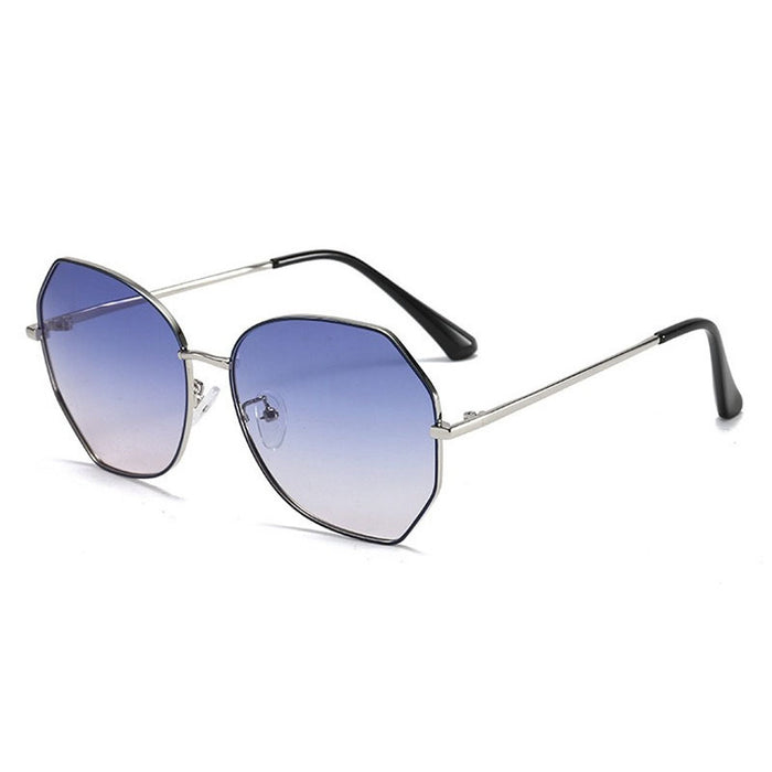 Wholesale Women's Polygonal Anti-UV PC Sunglasses JDC-SG-Junl018