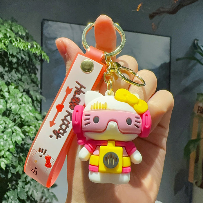 Wholesale PVC Cartoon Doll Keychain JDC-KC-JinGe074