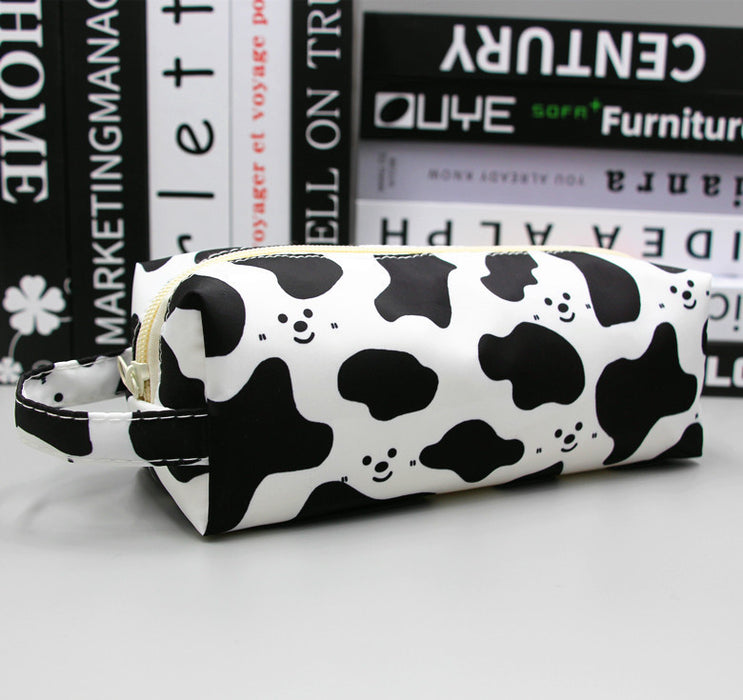 Wholesale Pen Case Oxford Cloth Cow Pattern Portable Cosmetic Bag Mother Bag JDC-PB-AYM002
