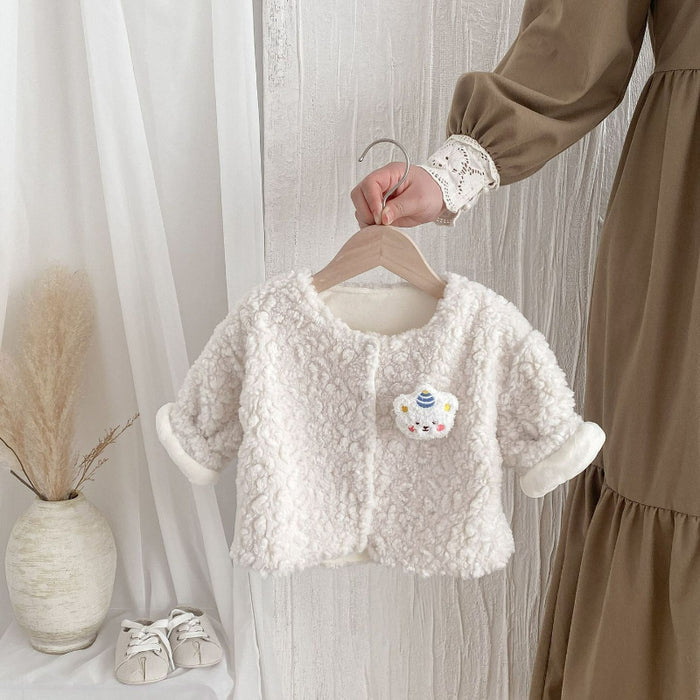 Wholesale Plush Thick Warm Baby Coat JDC-BC-WeiNiS029