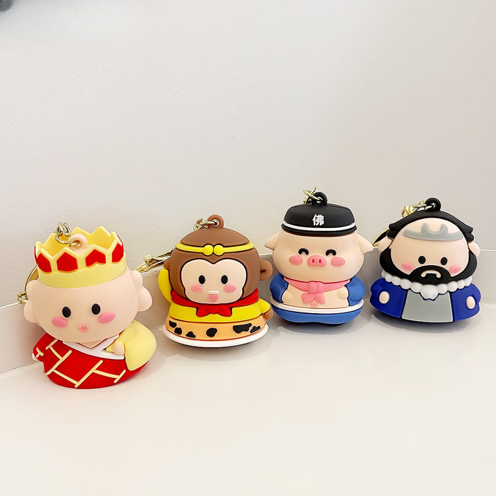 Wholesale PVC Cartoon Doll Keychain JDC-KC-MengXu001