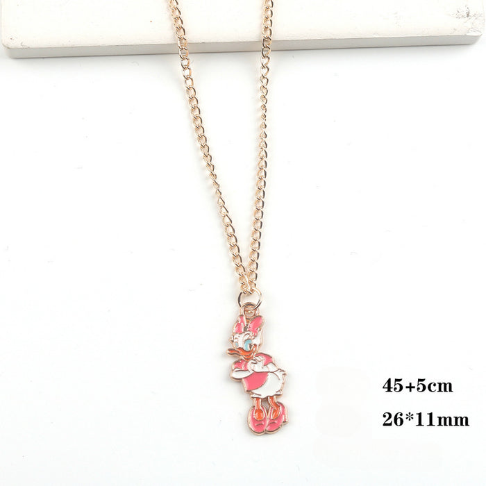 Wholesale Cartoon Alloy Pendant Necklace JDC-NE-FuYu013