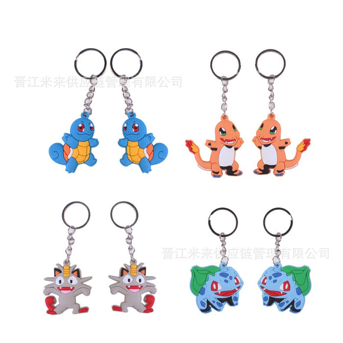 Wholesale Creative Cartoon 10-pack Little Monster Keychains JDC-KC-MiLai002