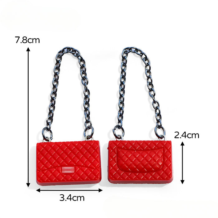 Wholesale Printed Satchel Shoulder Bag Resin Beads JDC-BDS-MNY002