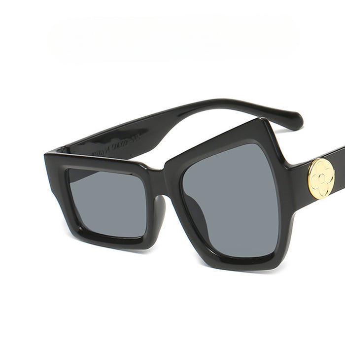 Wholesale Sunglasses PC Funny Irregular Big Frame JDC-SG-YuX005