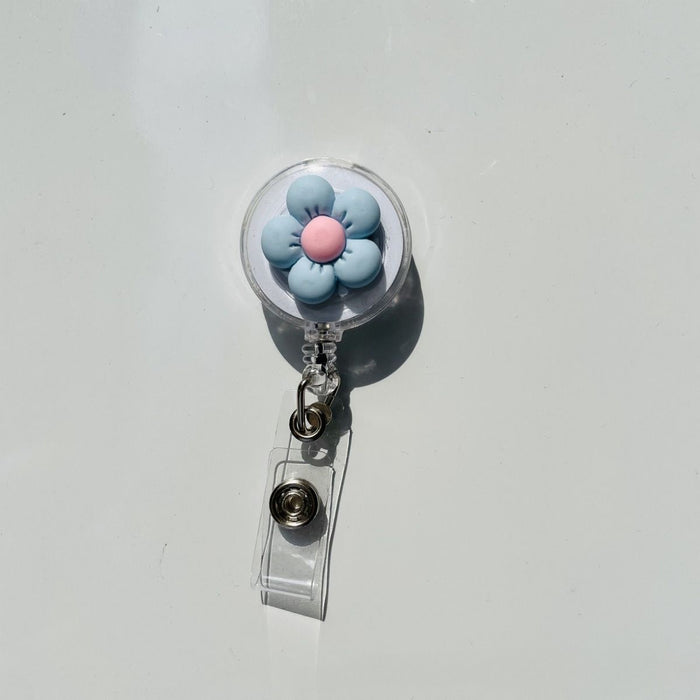 Wholesale ABS Simple Flower Scroll Keychain JDC-KC-ChenPin004