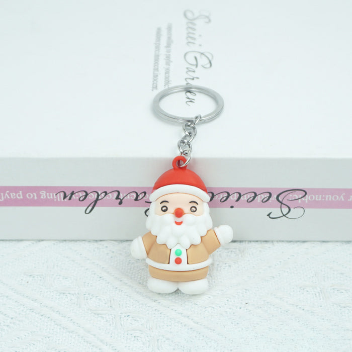 Wholesale Cartoon Santa Claus Doll Keychain JDC-KC-Yexiang009