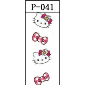 Wholesale 5pcs UV DTF Cartoon Pattern Pen Stickers JDC-ST-JieSheng070