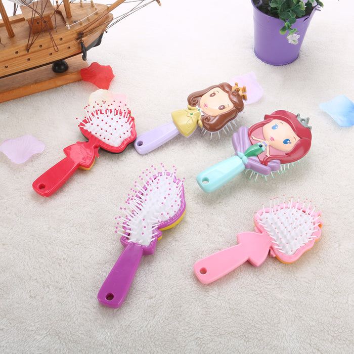 Wholesale Cartoon Plastic Anti-knot Comb JDC-CM-Lany003