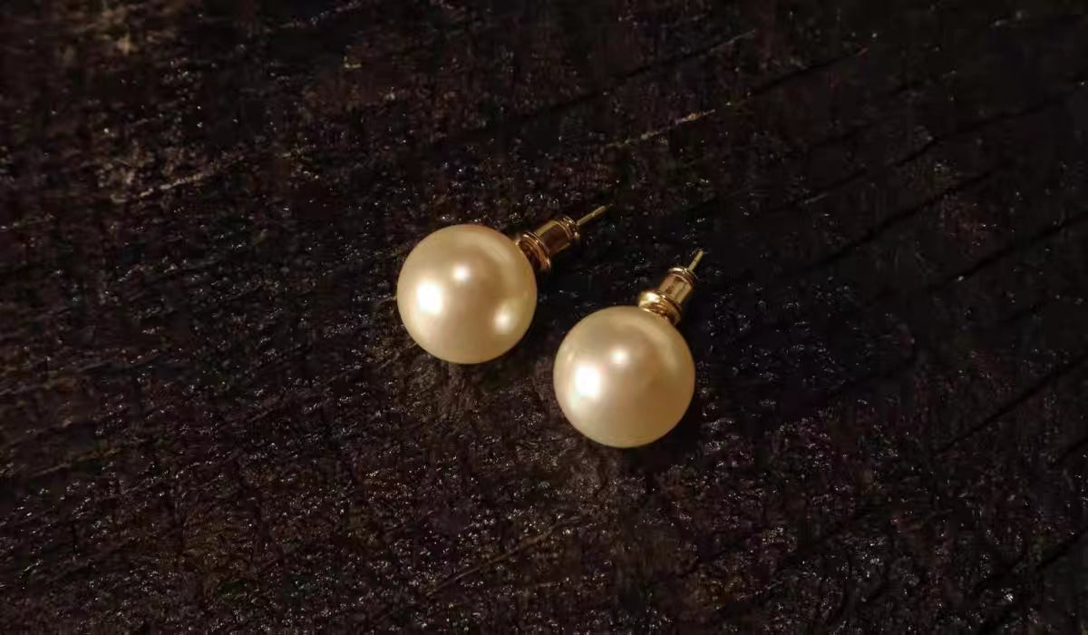 Pendientes barrocos de perlas personalizados 521010