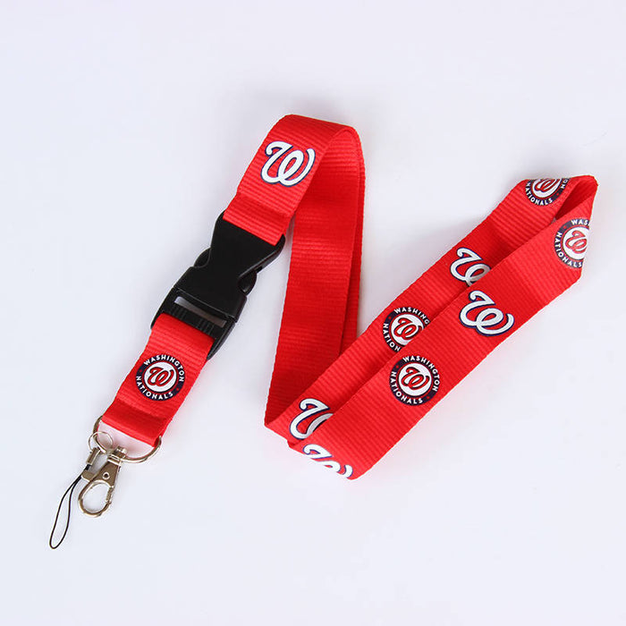 Wholesale Baseball team  gift badge key mobile phone work certificate hanging rope hanging rope
