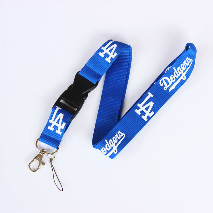 Wholesale Baseball team  gift badge key mobile phone work certificate hanging rope hanging rope