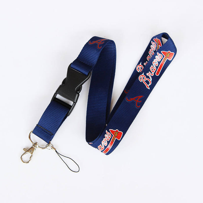 Wholesale Baseball team  gift badge key mobile phone work certificate hanging rope hanging rope