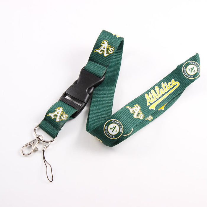 Wholesale Baseball team  gift badge key mobile phone work certificate hanging rope hanging rope