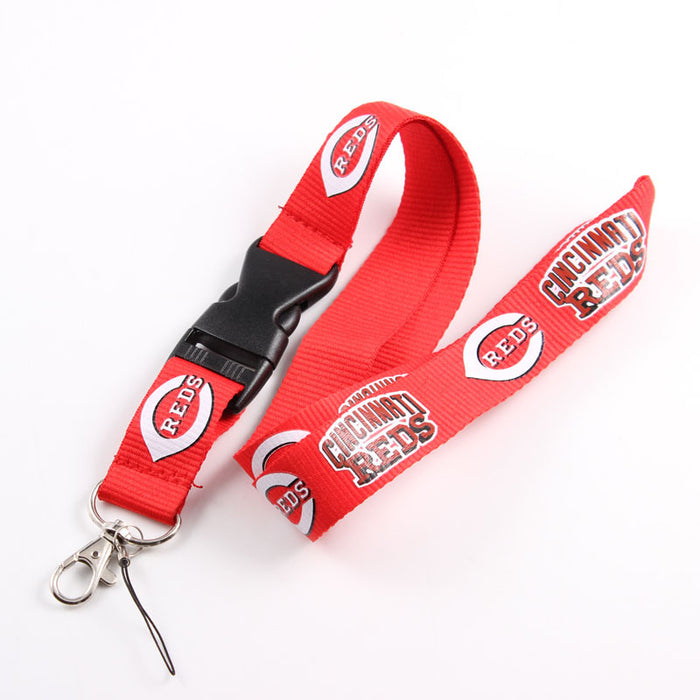 Wholesale Baseball team  gift badge key mobile phone work certificate hanging rope hanging rope