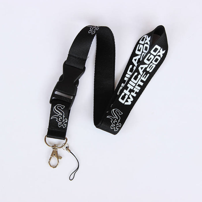 Wholesale Baseball team  gift badge key mobile phone work certificate hanging rope hanging rope