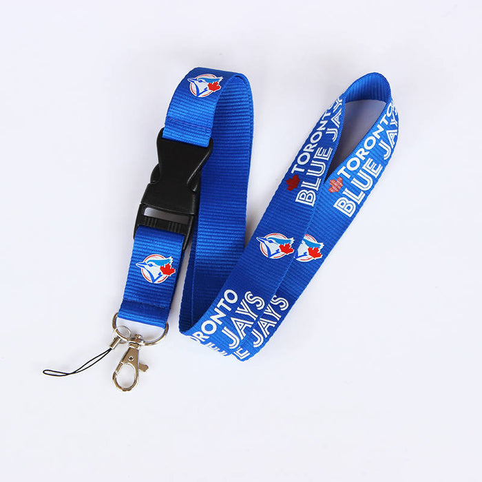 Wholesale Baseball team  gift badge key mobile phone work certificate hanging rope hanging rope