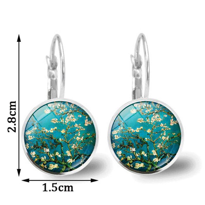 Wholesale Starry Time Gemstone Earrings JDC-ES-XuS001