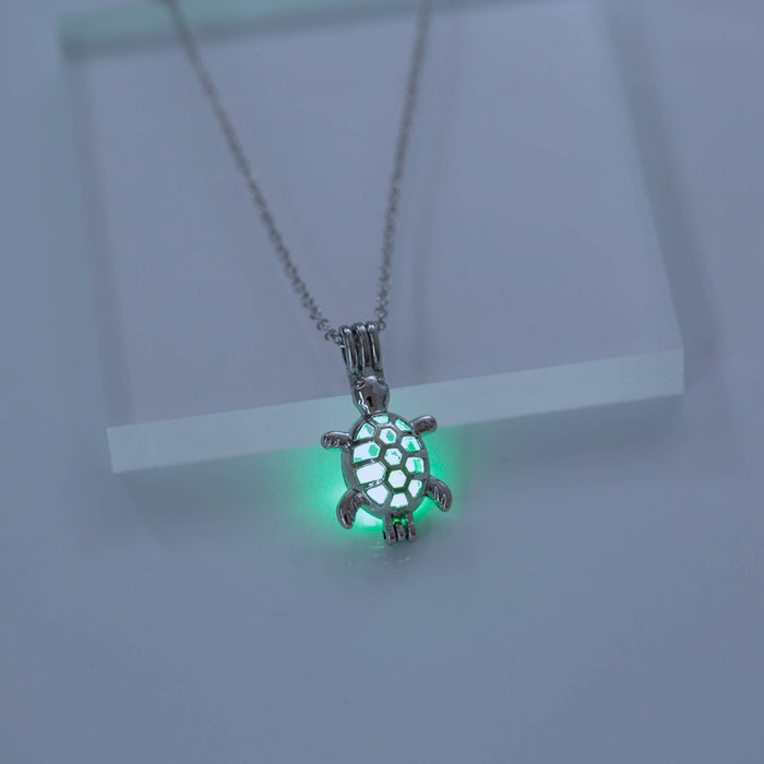Wholesale Necklace AlloyCreative Luminous Little Turtle JDC-NE-DB013