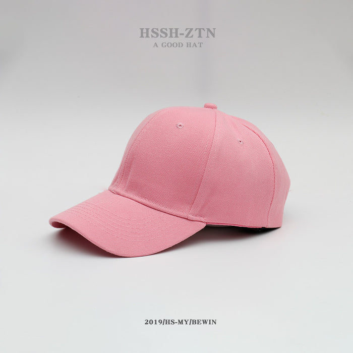 Wholesale Sunshade Duck Tongue Hat Solid Color Sunscreen Sun Hat Men's Sports and Leisure Baseball Hat Hat