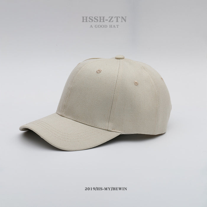 Wholesale Sunshade Duck Tongue Hat Solid Color Sunscreen Sun Hat Men's Sports and Leisure Baseball Hat Hat