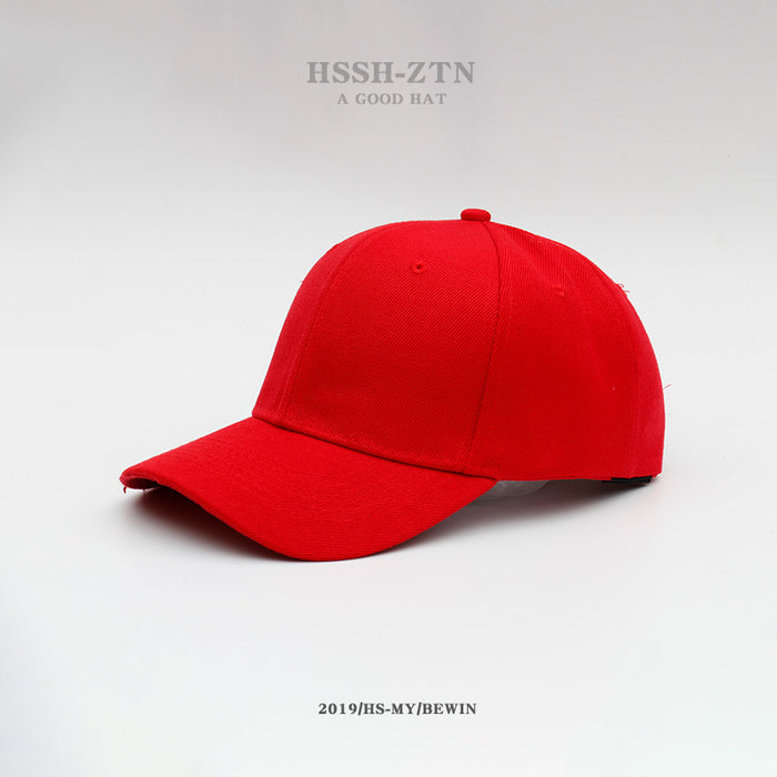 Wholesale Sunshade Duck Tongue Hat Solid Color Sunscreen Sun Hat Men's Sports and Leisure Baseball Hat Hat