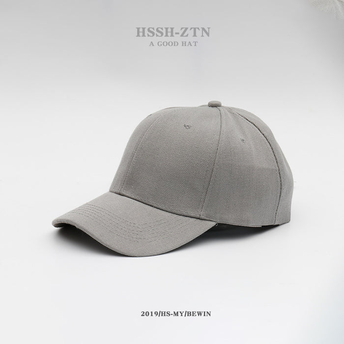 Wholesale Sunshade Duck Tongue Hat Solid Color Sunscreen Sun Hat Men's Sports and Leisure Baseball Hat Hat