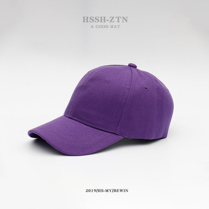 Wholesale Sunshade Duck Tongue Hat Solid Color Sunscreen Sun Hat Men's Sports and Leisure Baseball Hat Hat