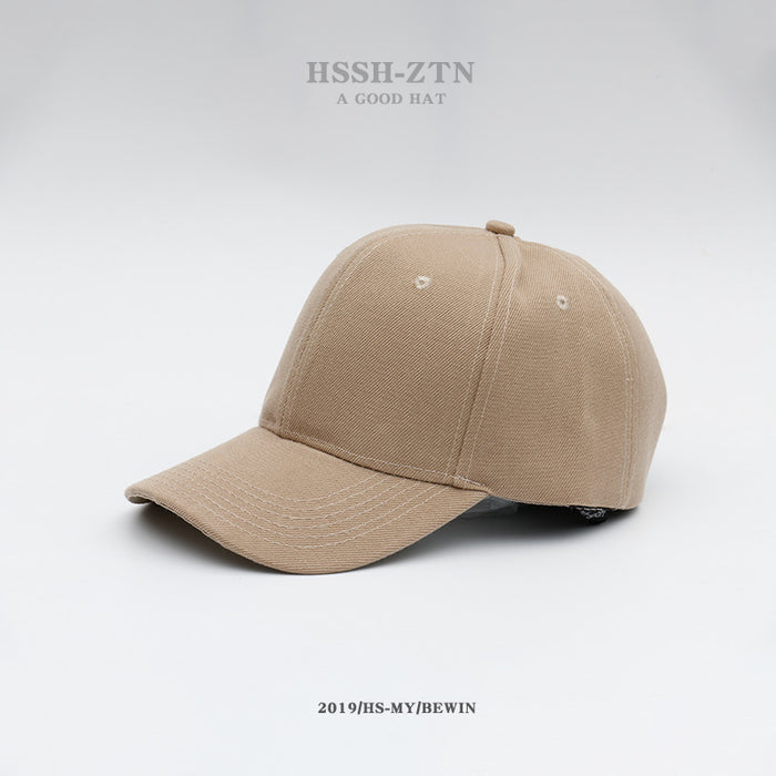 Wholesale Sunshade Duck Tongue Hat Solid Color Sunscreen Sun Hat Men's Sports and Leisure Baseball Hat Hat