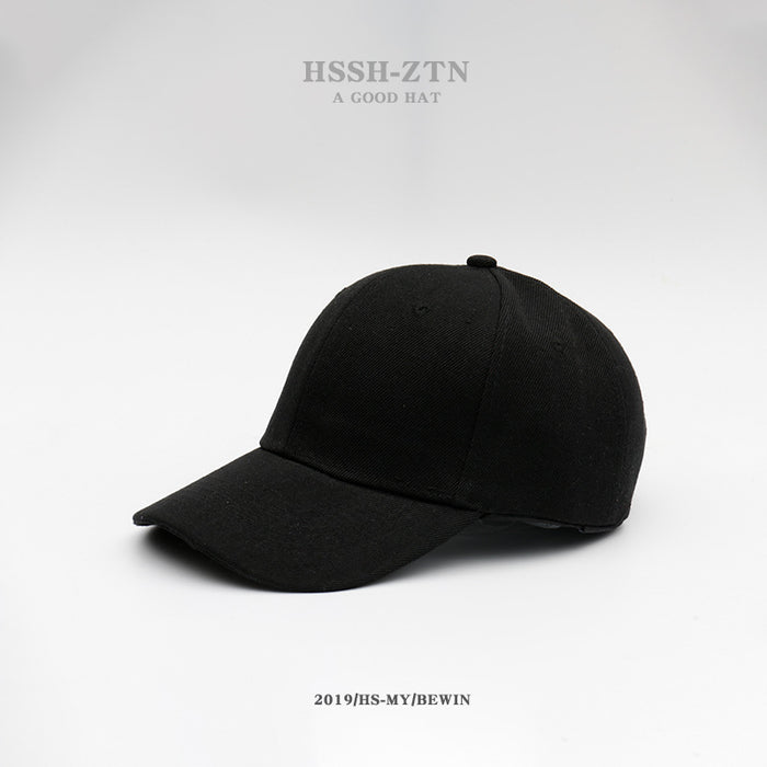 Wholesale Sunshade Duck Tongue Hat Solid Color Sunscreen Sun Hat Men's Sports and Leisure Baseball Hat Hat