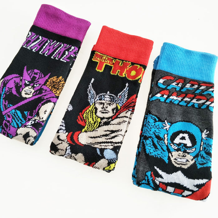 Wholesale Cotton Cartoon Middle Tube Socks JDC-SK-YiYan067