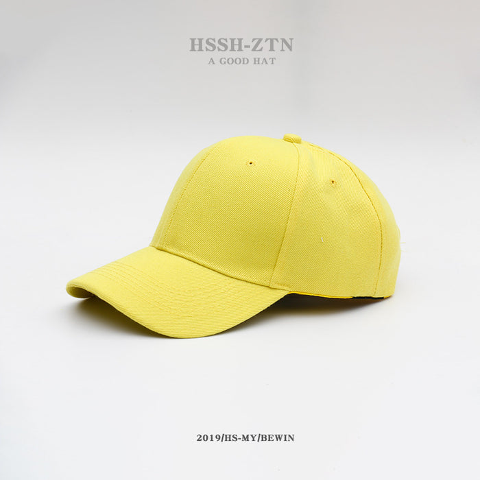 Wholesale Sunshade Duck Tongue Hat Solid Color Sunscreen Sun Hat Men's Sports and Leisure Baseball Hat Hat