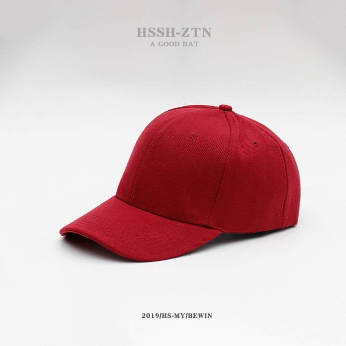 Wholesale Sunshade Duck Tongue Hat Solid Color Sunscreen Sun Hat Men's Sports and Leisure Baseball Hat Hat