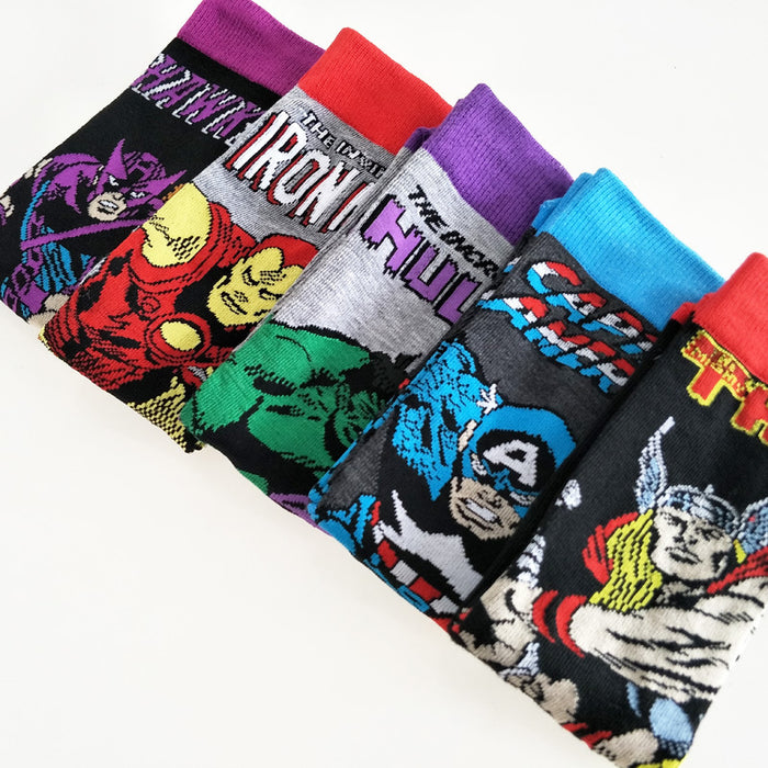 Wholesale Cotton Cartoon Middle Tube Socks JDC-SK-YiYan067