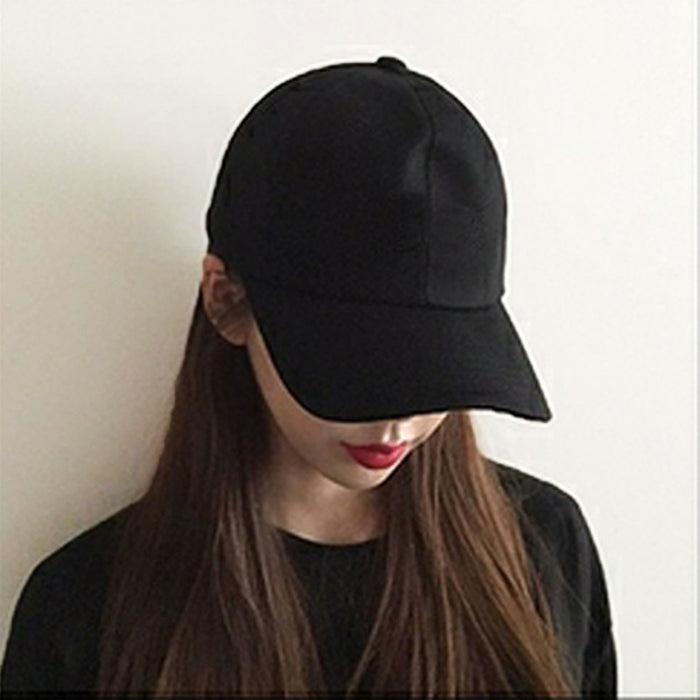 Wholesale Sunshade Duck Tongue Hat Solid Color Sunscreen Sun Hat Men's Sports and Leisure Baseball Hat Hat