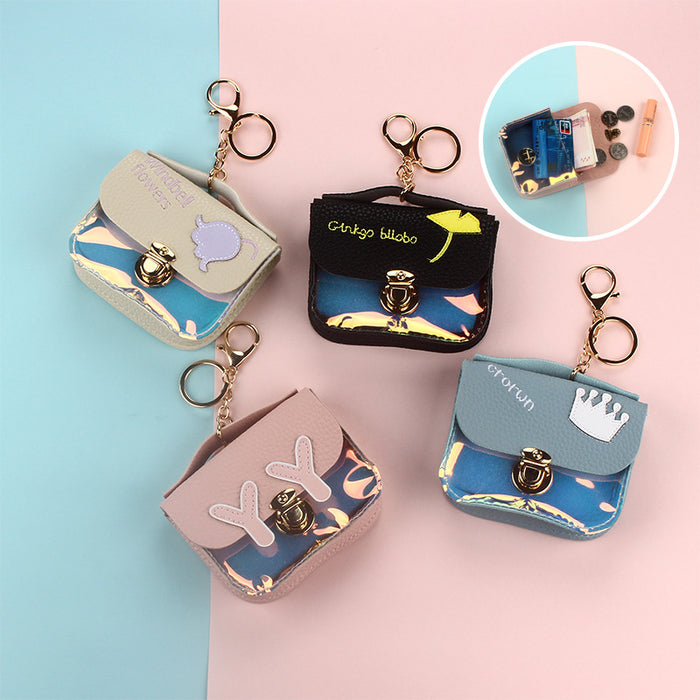 Wholesale PU Cute Laser Coin Purse JDC-WT-YouTu010