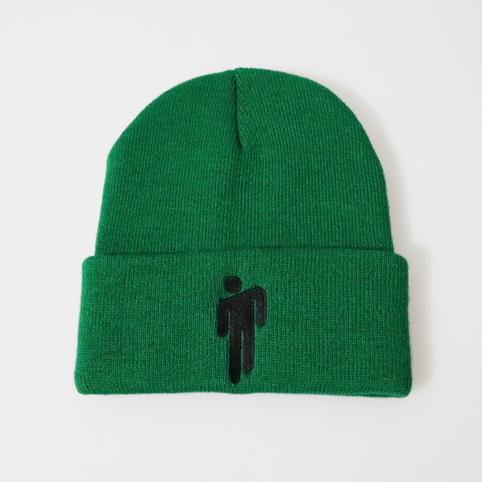 Wholesale Cartoon Embroidery Acrylic Knitted Beanie Hat JDC-FH-LvH026