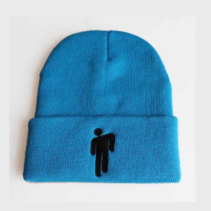 Wholesale Cartoon Embroidery Acrylic Knitted Beanie Hat JDC-FH-LvH026