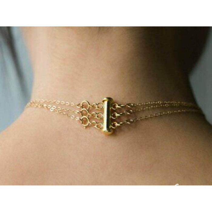 Wholesale Necklace magnetic buckle connection buckle