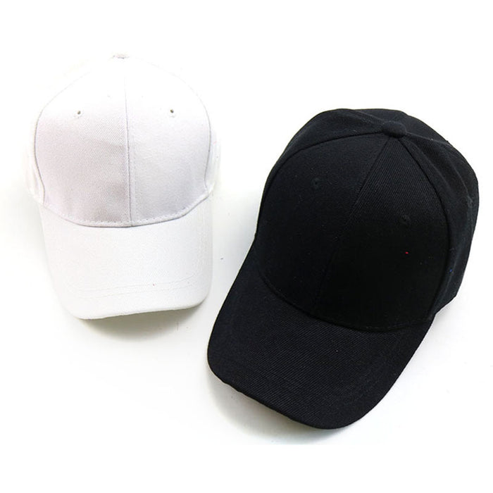 Wholesale Red Solid Color Kids Baseball Cap With Wide Brim Sunscreen Dome Top Trendy Gift