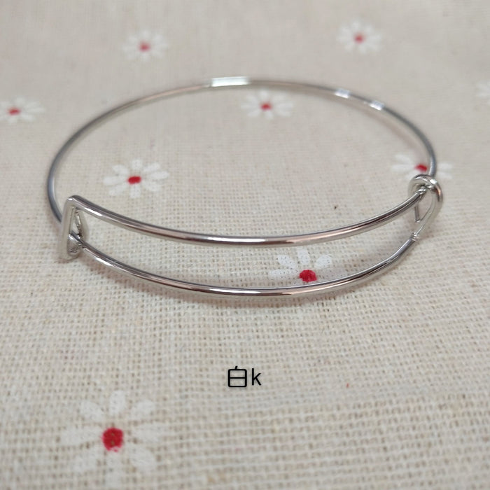 Wholesale Push pull Bracelet DIY Adjustable Bracelet Steel Wire Gold Plated Popular Jewelry Wholesale