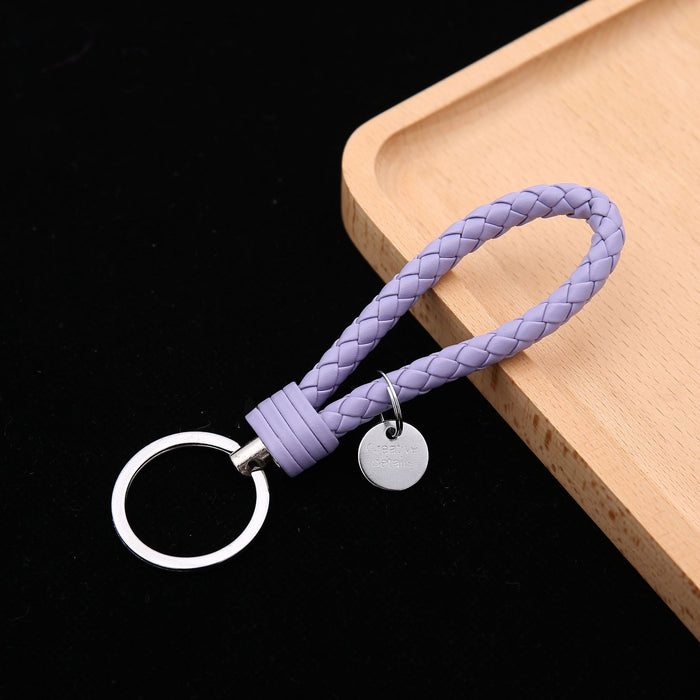 Wholesale Leather Woven Keychains, Car Accessories, Couple Bags, Accessories JDC-KC-BD006