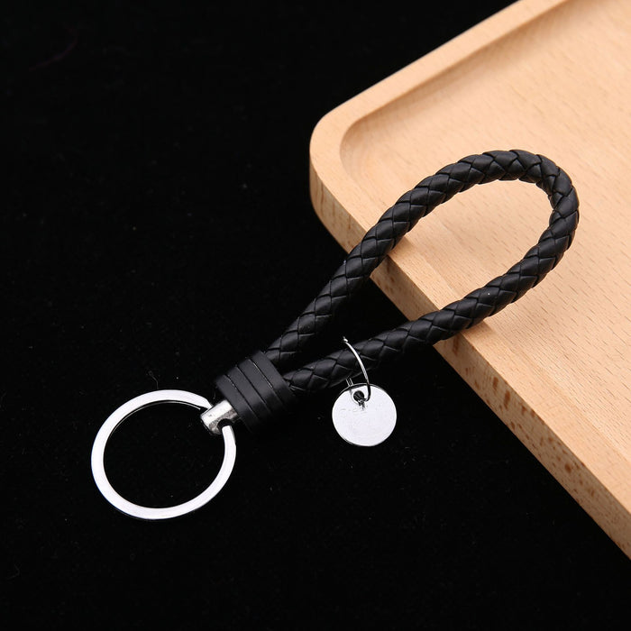 Wholesale Woven Leather Rope Keychains, Car Accessories, Couple Bags, Accessories JDC-KC-BD005