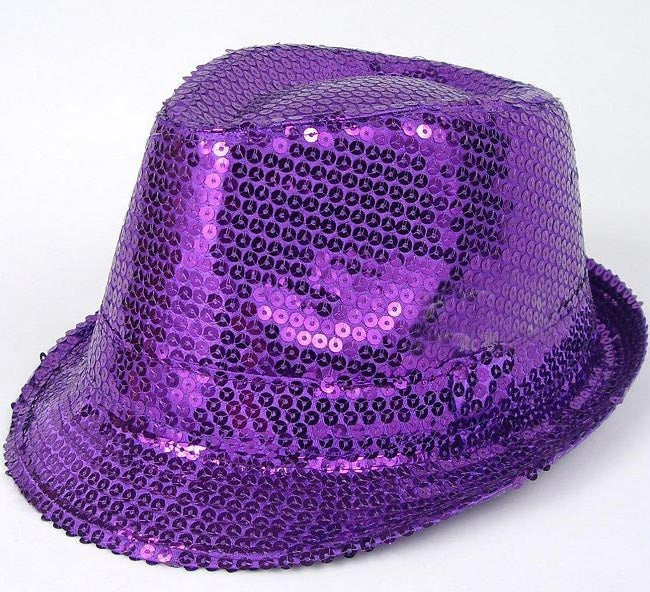 Wholesale Universal sequin hat, top hat, stage dance performance hat