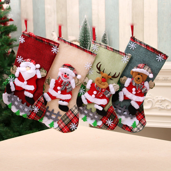 Wholesale Christmas Stockings Christmas Decorations Christmas Gift Bags Gift Bags