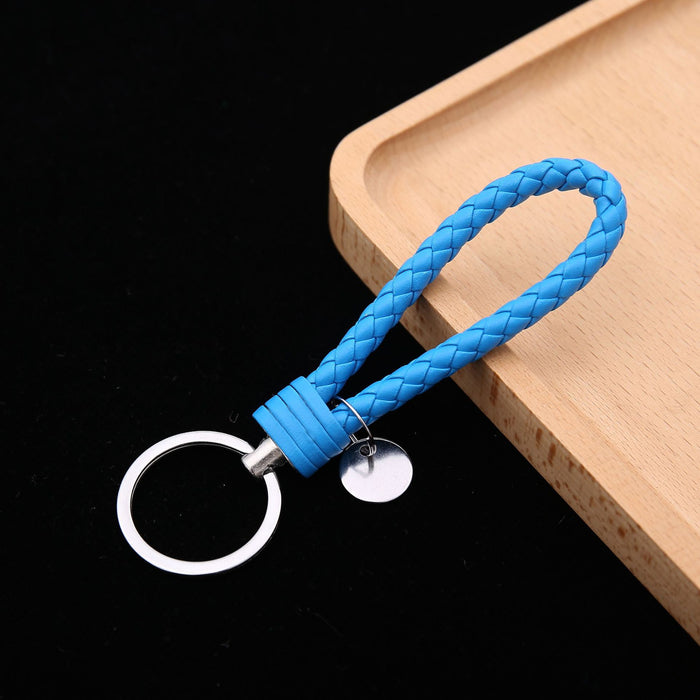 Wholesale Leather Woven Keychains, Car Accessories, Couple Bags, Accessories JDC-KC-BD006