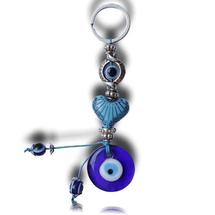 Wholesale Blue beads, blue eyes, keychain, personalized keychain, pendant, bag, accessory