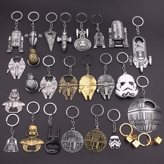 Wholesale Creative Metal Keychains JDC-KC-FeiM006