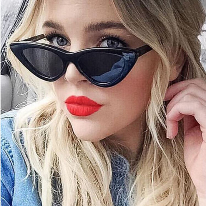 Wholesale Trendy small frame cat eye sunglasses, fashionable retro sunglasses, sunglasses