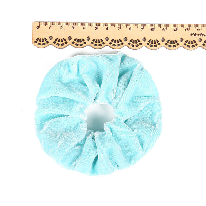 Wholesale 30pcsThick Velvet Hair Scrunchies JDC-HS-Heqin006